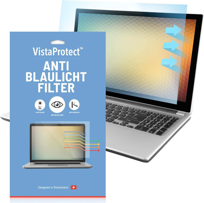 VistaProtect - Premium Anti-Blaulichtfilter und -Schutz für Laptop-Bildschirme, Abnehmbar (13.3" Zol