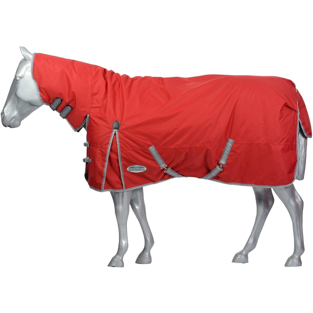 Weatherbeeta ComFiTec Classic Medium Combo Turnout Rug, Red