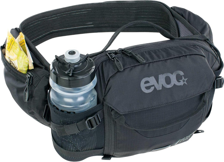 EVOC HIP PACK PRO E-RIDE 3 Hüfttasche Bauchtasche für E-Bike-Touren & Trails (3L Fassungsvermögen, A