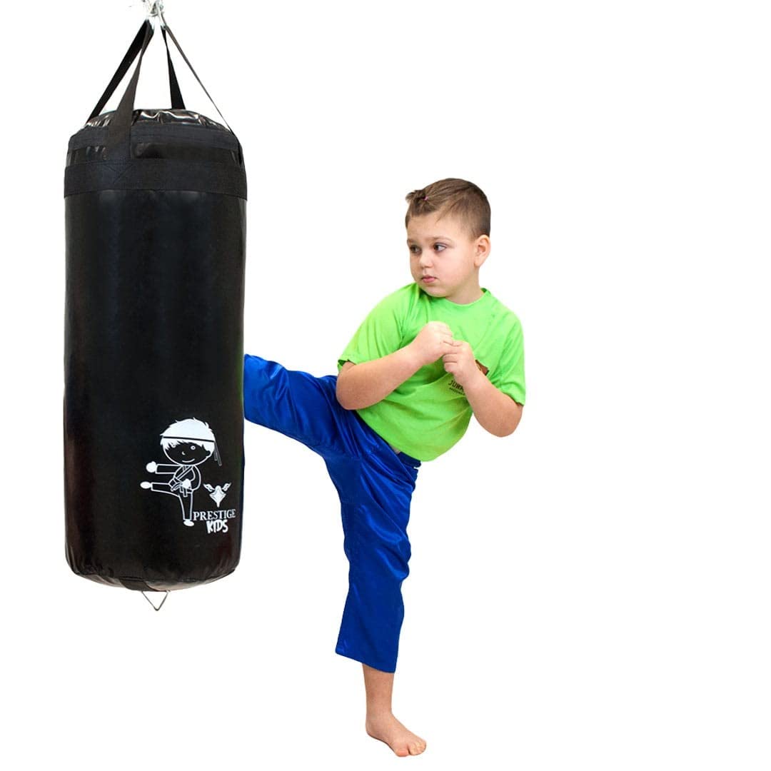 Boxsack, gefüllt mit 15 kg, 80 x 30 cm, mit Aufschrift Name des Kindes oder anderer Aufschrift Ihrer