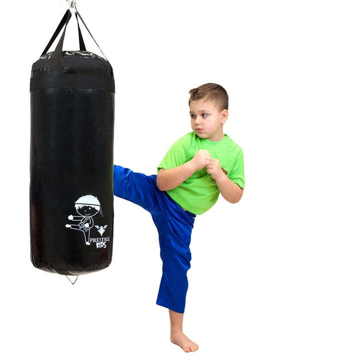 Boxsack, gefüllt mit 15 kg, 80 x 30 cm, mit Aufschrift Name des Kindes oder anderer Aufschrift Ihrer