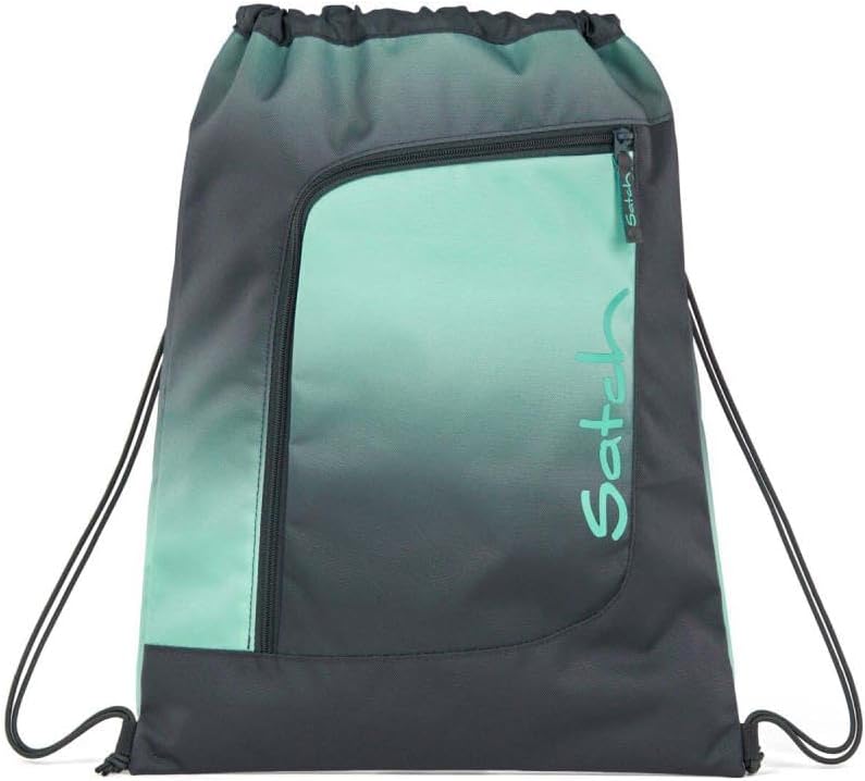 Satch Pack Pencil Slider Light Edition Schulrucksack Set 3tlg. inkl. Sportbeutel (Gradient Mint), Gr