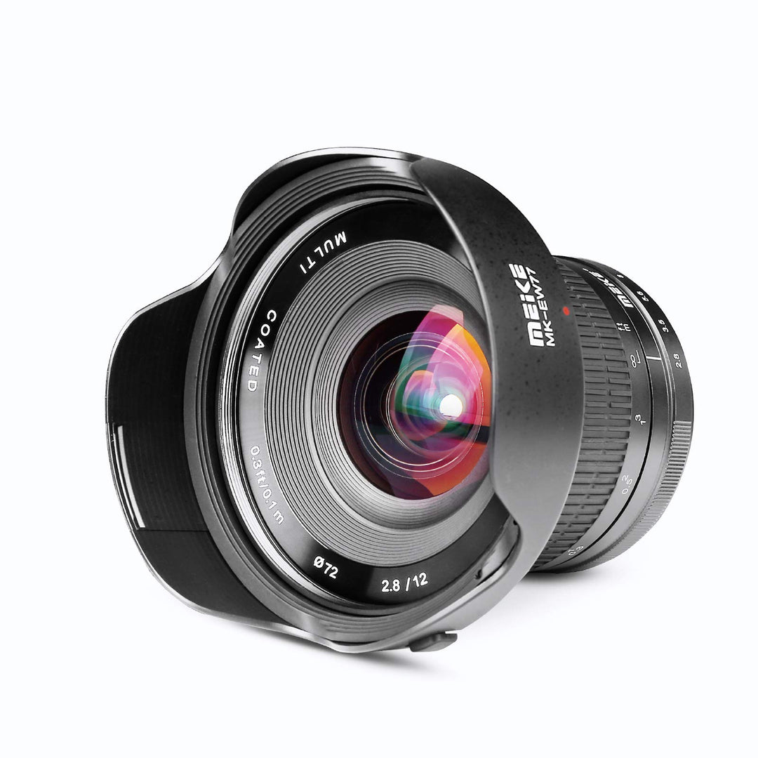 Meike Optics MK 12mm f2.8 Ultra-Weitwinkel Objektiv für MFT, für MFT