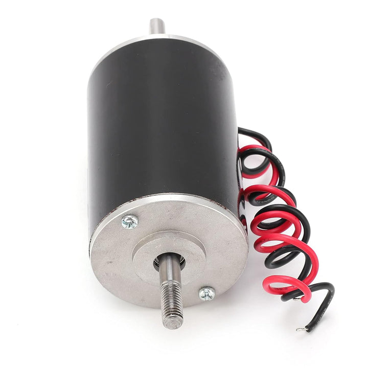 12V 80W DC Motor 4250RPM Hochgeschwindigkeits-Permanentmagnetmotor, CW/CCW und Dual Head (D-Welle &