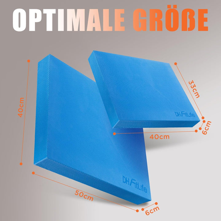 DH FitLife Premium Balance Pad – Balancekissen ideal für Gleichgewicht- & Stabilitätstraining | Bala