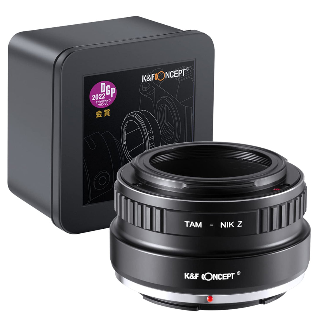K&amp;F Concept Lens Mount Adapter TAM-NIK Z Manueller Fokus Kompatibel mit Tamron Adaptall (Adaptall-2)