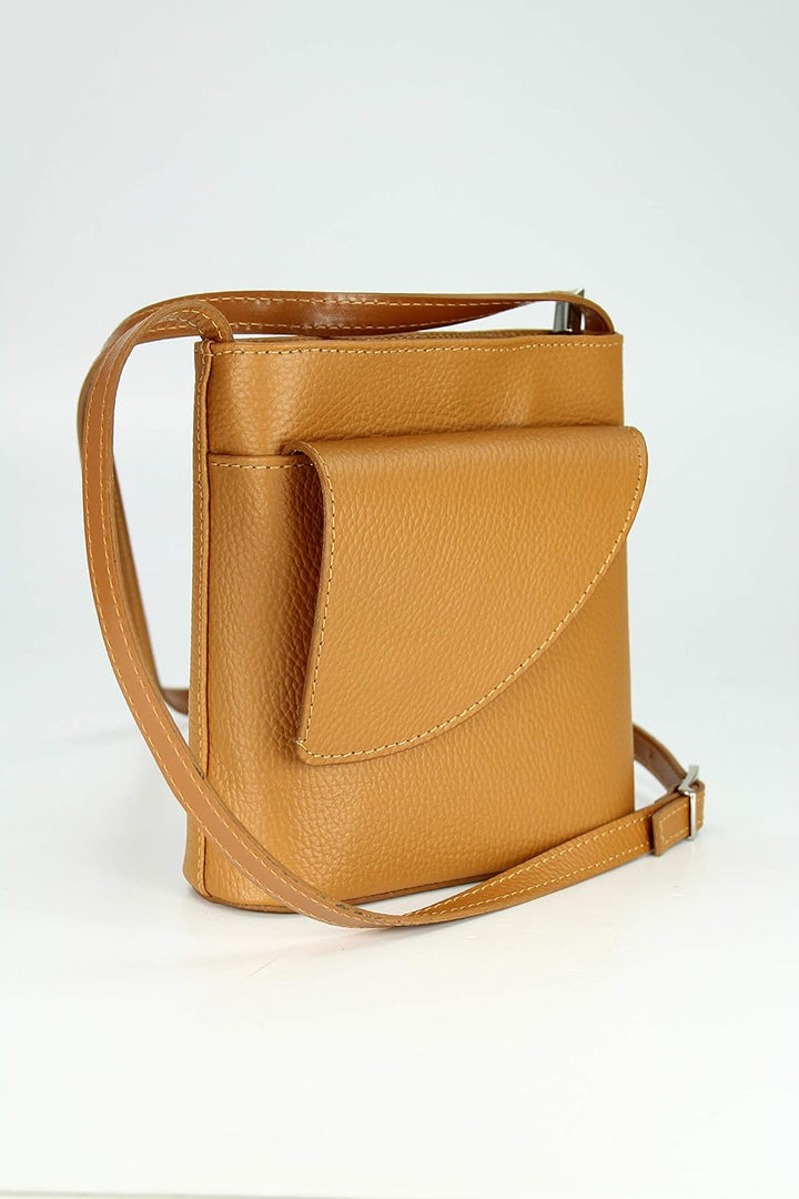 Belli italienische Ledertasche Damen Umhängetasche Handtasche Schultertasche made in italy mit zusät