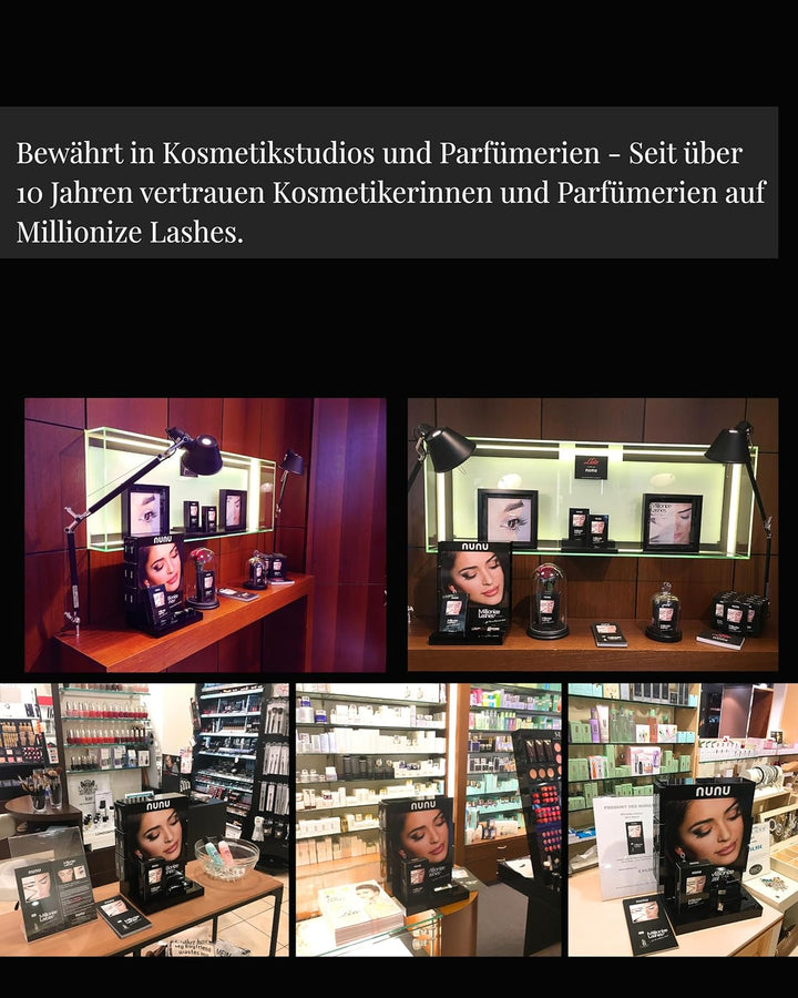 Nunu Millionize Lashes Wimpernserum & Augenbrauenserum 2in1 - Wimpernwachstum & Wimpernpflege - lang