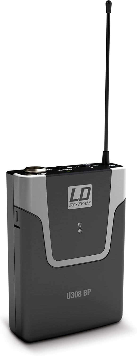 LD Systems U308 BPH - Funksystem mit Bodypack und Headset - 863-865 MHz + 823-832 MHz 863 - 865 MHz+