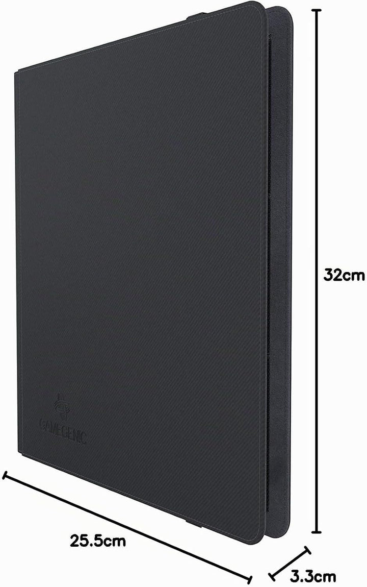 Gamegenic GGS31026ML Prime Album (24-Pocket), Black Schwarz, Schwarz