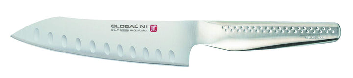 Global NI Gemüsemesser 16 cm Kullenschliff GNM-03