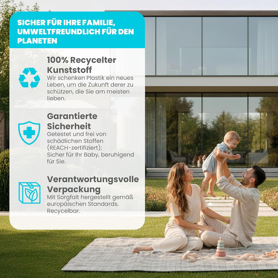 VibeGifting® XXL-Familienpackung – 9 windeleimer nachfüllfolie à 10 m, kompatibel mit Tommee Tippee