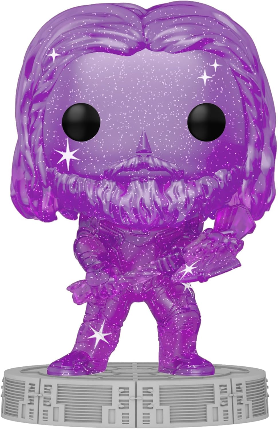 Funko Pop! Artist Series: Marvel Infinity Saga - Object - Thor - Lila - Vinyl-Sammelfigur Inklusive