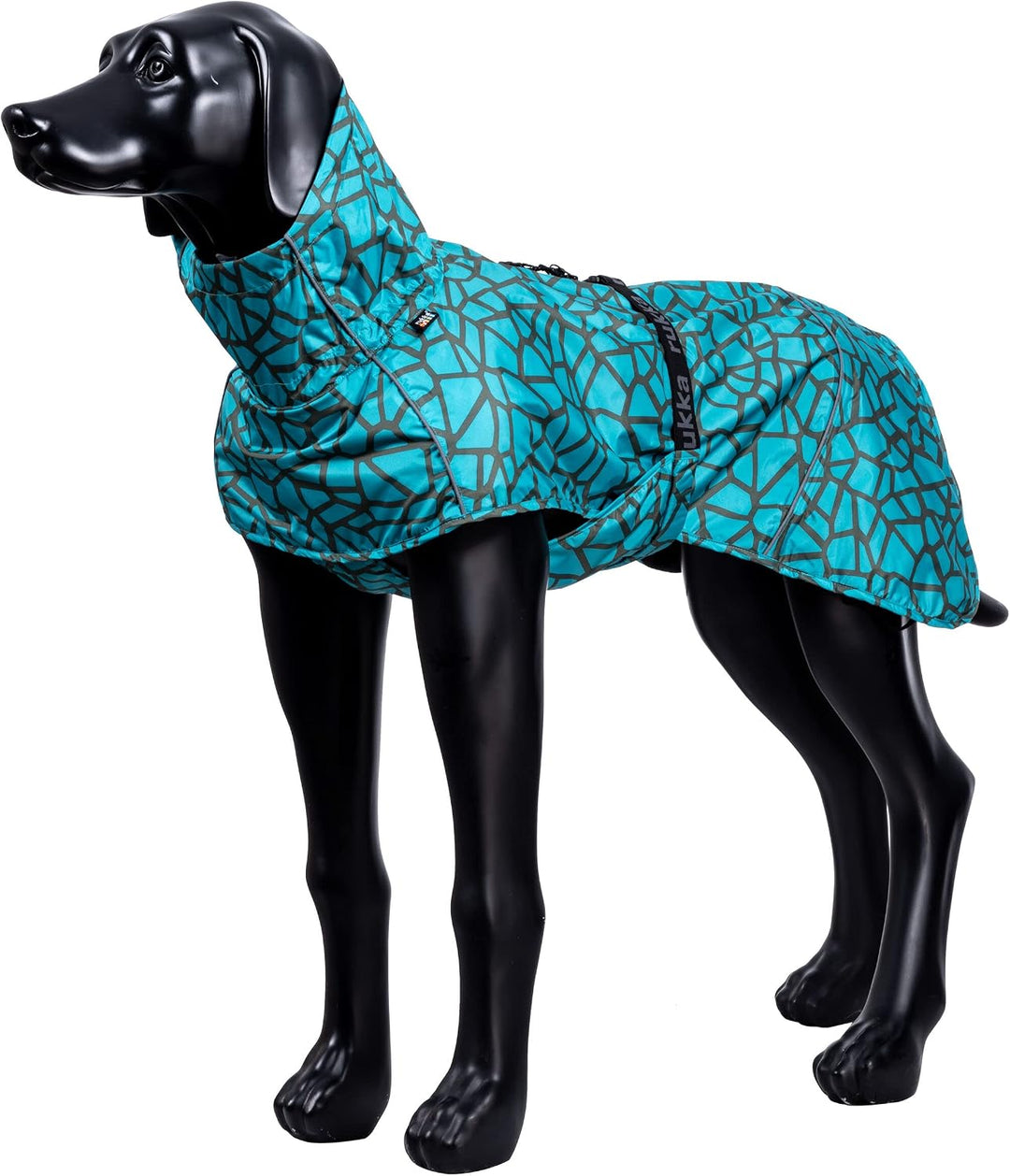 Rukka Pets HAYTON WARM Raincoat Regenmantel für Hunde Aqua 55 55 Aqua, 55 Aqua