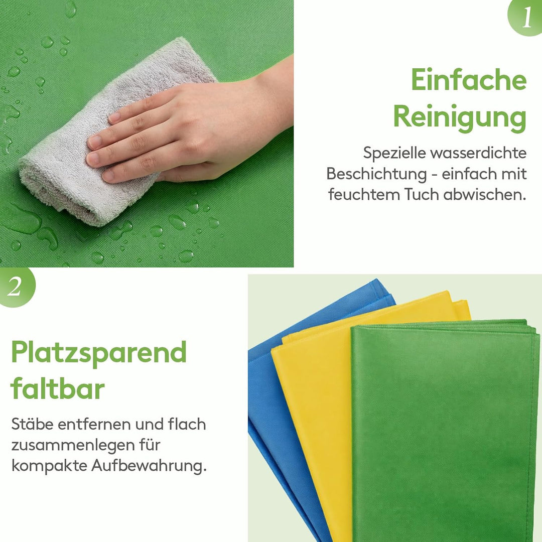 Lifewit Mülltrennsystem für Küche, Mülleimer 3 fächer für Papier, Glas und Plastik, Recycling behält