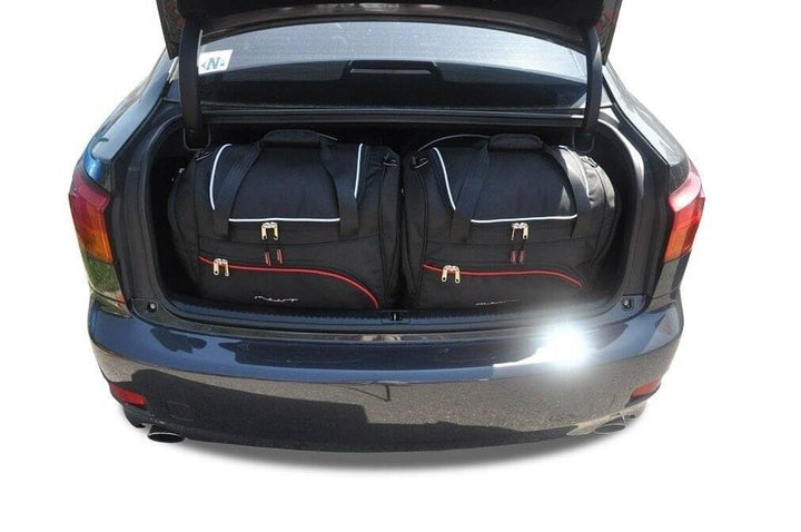 KJUST Dedizierte Reisetaschen 4 stk kompatibel mit LEXUS IS II (XE20) 2005-2012