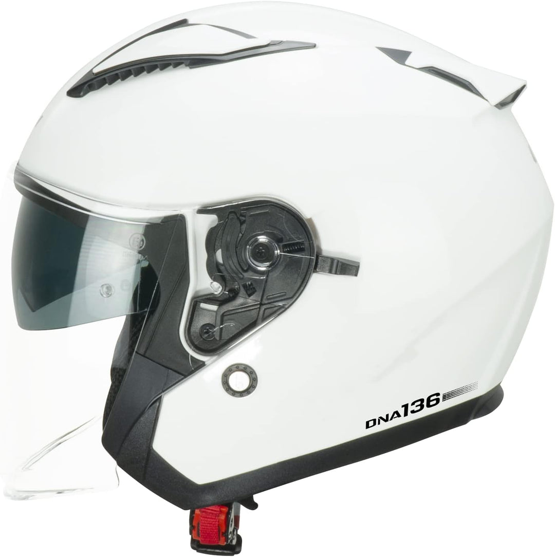 CGM jet helmet 136A DNA MONO white 136A-ALV-14-A1 size XS, Weiß XS