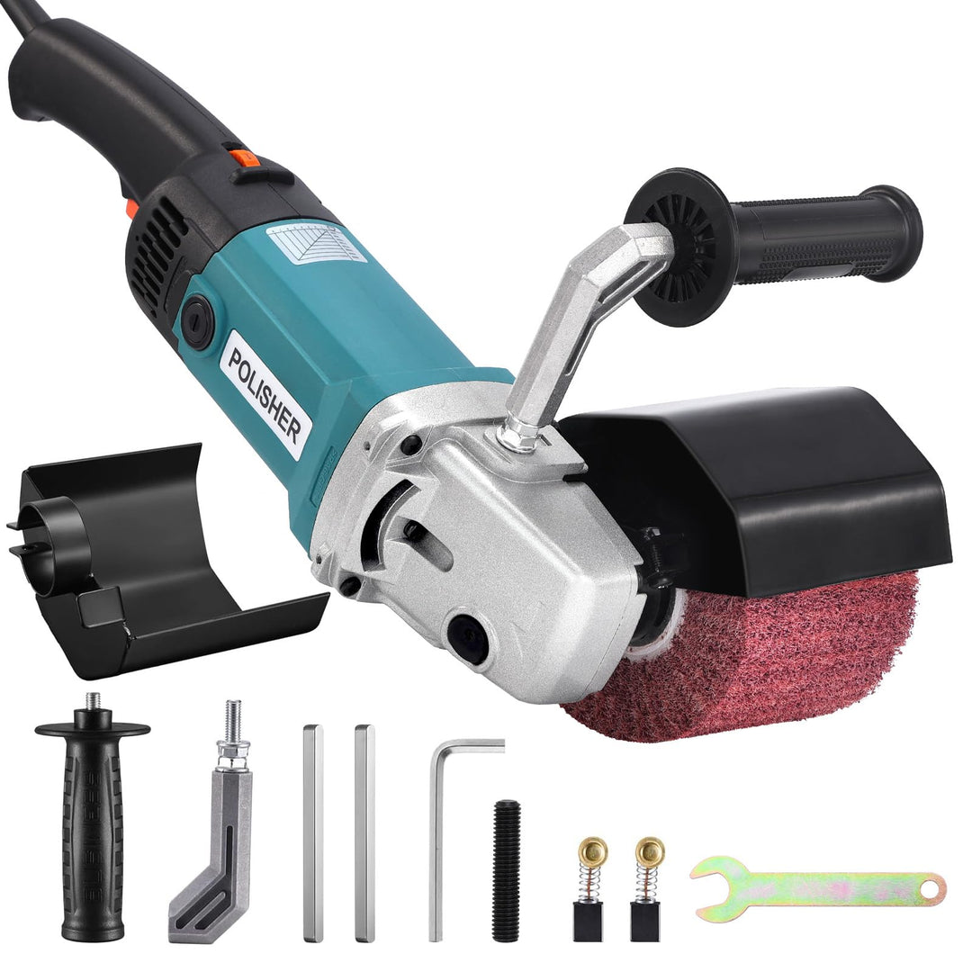 Yofuly 1400W Satiniermaschine Schleifmaschine Bürstenschleifer für Aussenrenovierungen, Satiniermasc
