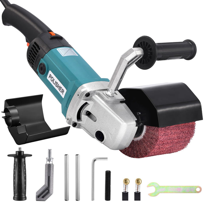 Yofuly 1400W Satiniermaschine Schleifmaschine Bürstenschleifer für Aussenrenovierungen, Satiniermasc