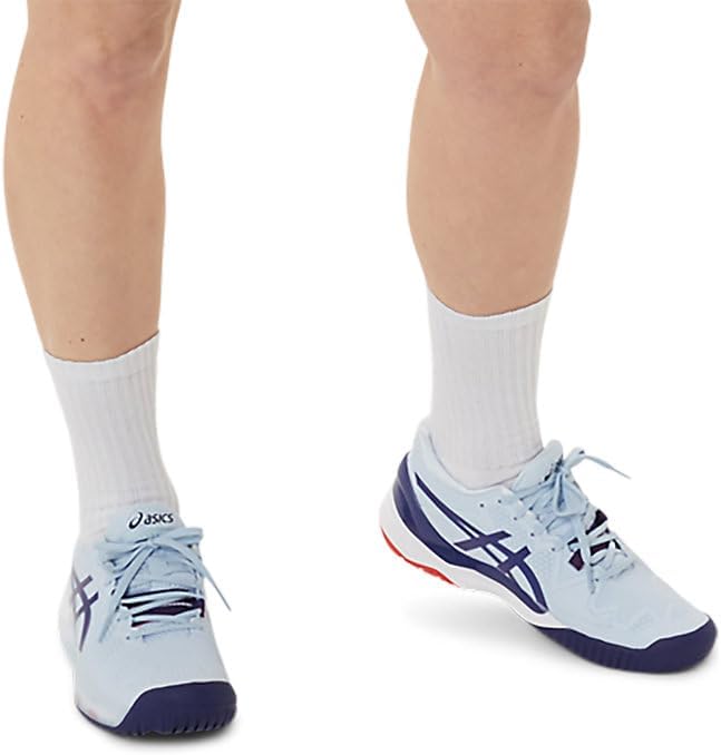 ASICS Damen Gel-Resolution 9Sneaker 39 EU Soft Sky Dive Blue, 39 EU Soft Sky Dive Blue