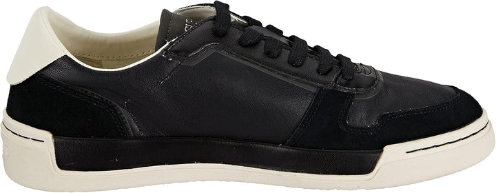 GUESS Herren Strave Vintage Carryover Sneaker 41 EU Schwarz, 41 EU Schwarz