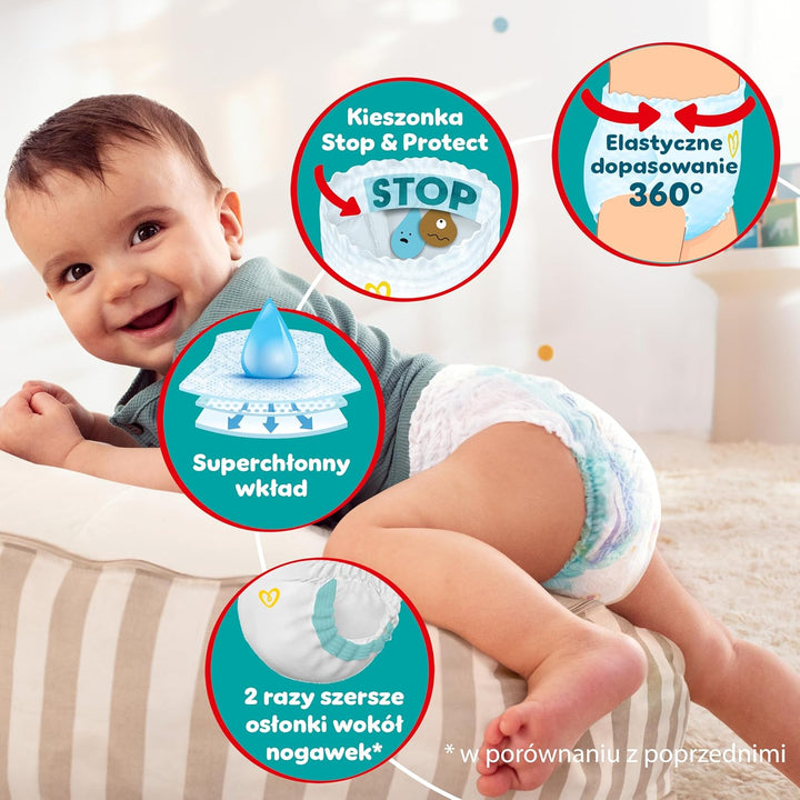 Pampers (Alte Version), Pants Boy/Girl 6 132 pc(s) Grösse 6 (132 Stück), Grösse 6 (132 Stück)