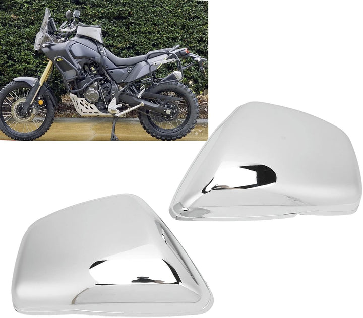 Dioche Motorrad Batterie Seitenabdeckung, 2 Stück Linke und Rechte Batterie Seitenabdeckung, Leichte