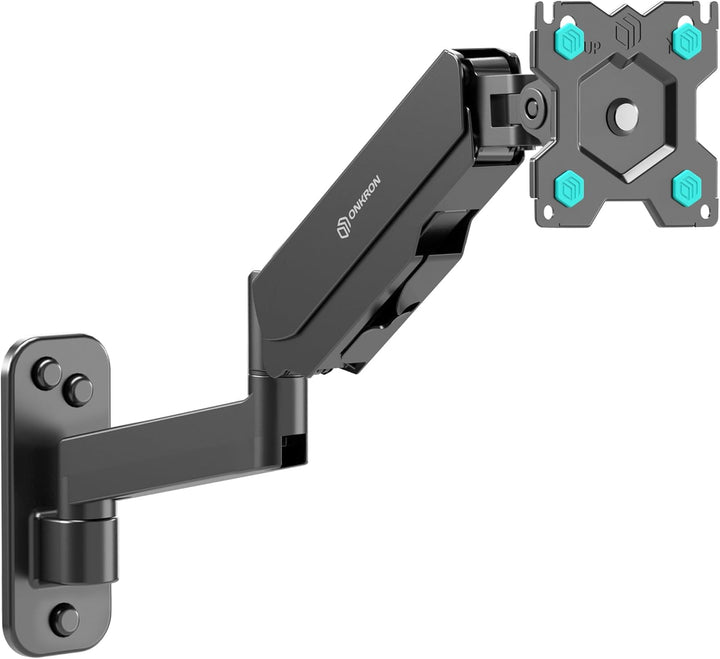 ONKRON Monitor Halterung, Wandhalterung drehbar, schwenkbar, neigbar für 13-34 Zoll Bildschirme, VES