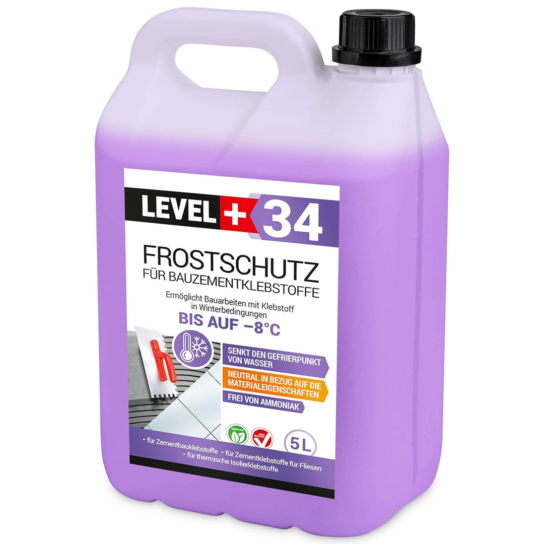 10 L Frostschutz für Bauzementklebstoffe, Zementkleber Fliesenkleber für thermische Isolierklebstoff