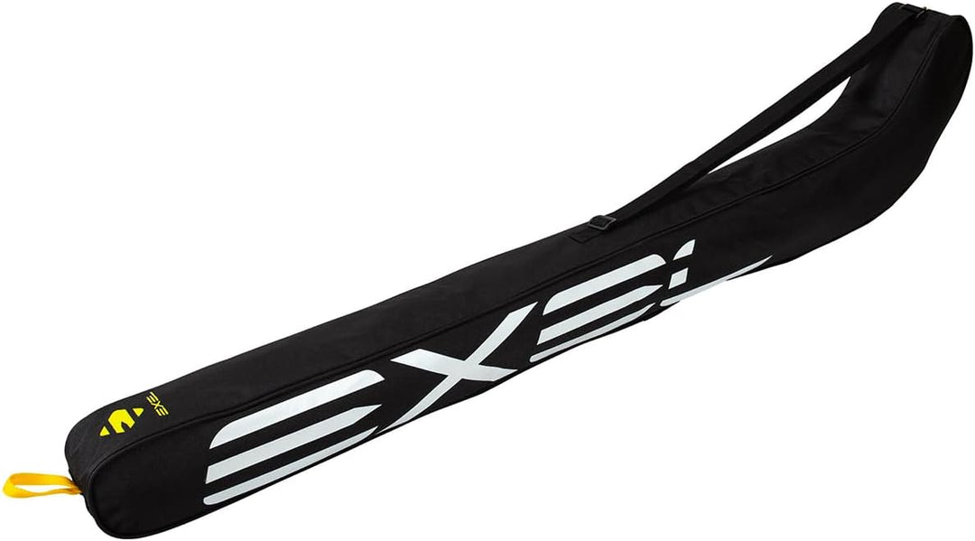 EXEL Floorball/Unihockey Schlägertasche Standard schwarz für bis zu DREI Floorballschläger