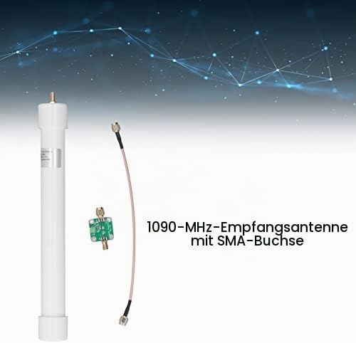Empfängerantenne 1090 MHz ADSB mit SMA-Anschluss 36dbi Omnidirektionale Antenne XR117 mit Hoher 360