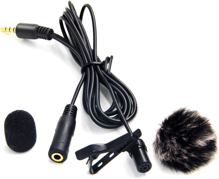 Nicama USB C Lavalier Ansteckmikrofon mit Kopfhörer Monitoring Input, LVM4 Typ C Anstecken Mikrofon