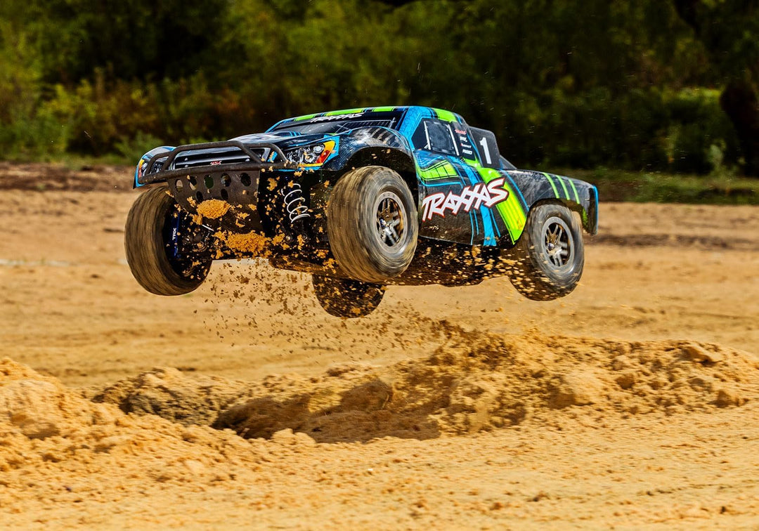 TRAXXAS Slash 4x4 grün RTR Clipless VXL Ultimate ohne Akku/Lader 1/10 Short-Course SC