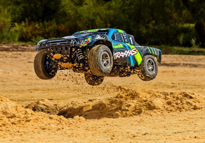 TRAXXAS Slash 4x4 grün RTR Clipless VXL Ultimate ohne Akku/Lader 1/10 Short-Course SC