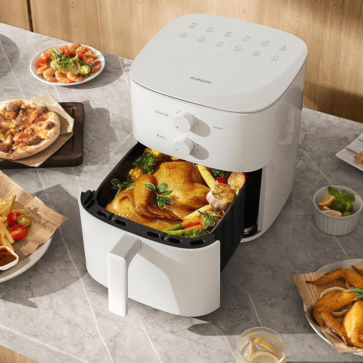 Xiaomi Air Fryer Essential – 6L Fassungsvermögen, schnelles Aufheizen, gleichmässiges Garen, Tempera