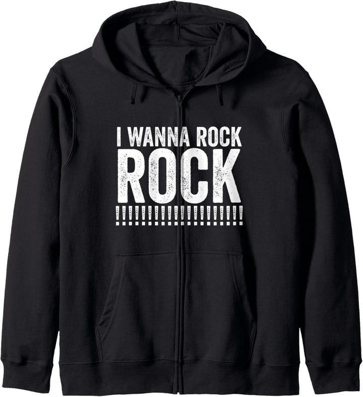 I Wanna Rock! ROCK! by Dee Snider Twisted Sister Kapuzenjacke