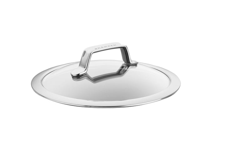 Scanpan SC41902200 Techniq Glasdeckel/Edelstahl 22 cm, 22 cm