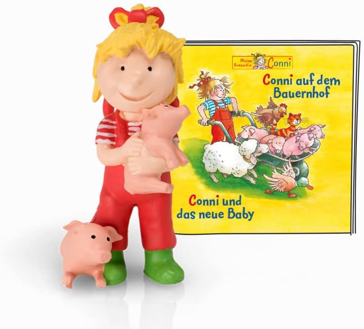 tonies Hörfiguren für Toniebox, Conni – Conni auf dem Bauernhof/Conni und das Neue Baby, Hörspiel fü