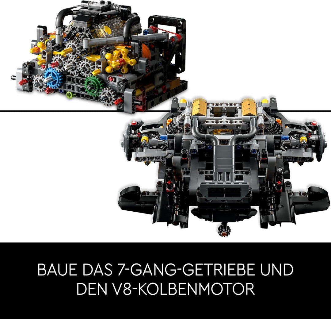 LEGO Technic McLaren P1, Set mit Supersportwagen für Erwachsene, Geschenk für Autofans, massstabsget