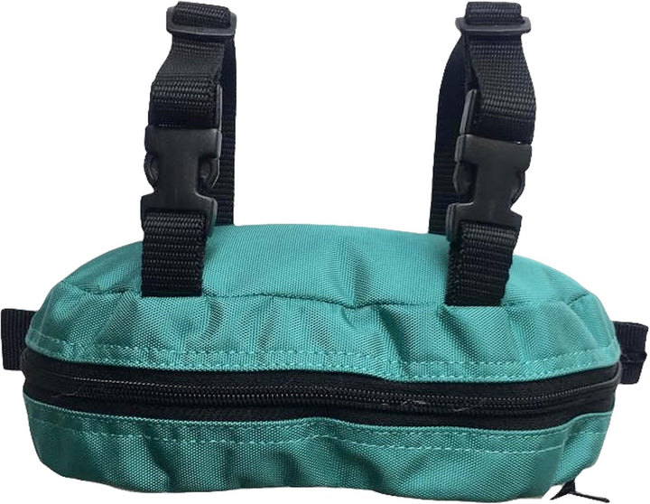 Majestic Ally Satteltasche für Westernsattel, Nylon, reflektierend, Türkis Einheitsgrösse Türkis/Aus