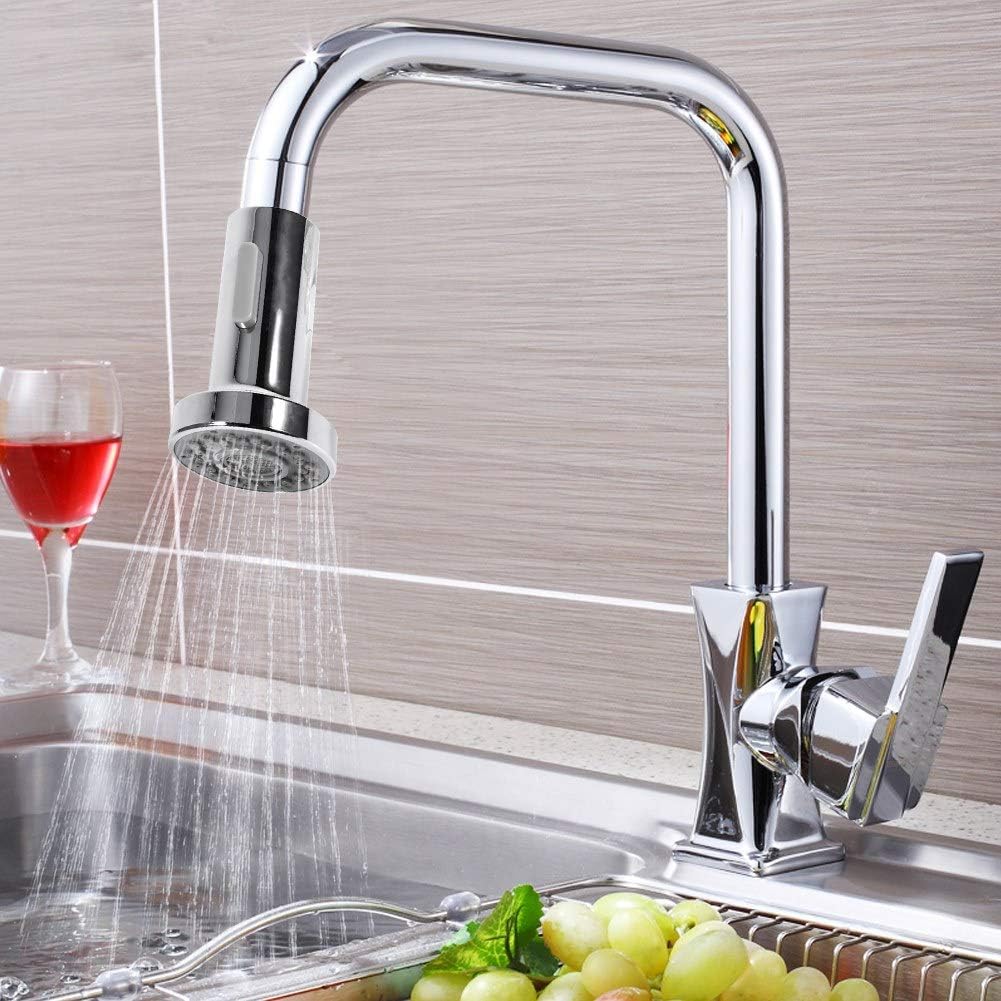 1/2 Zoll Pull Down Wasserhahn Sprühkopf, Küchenspüle Wasserhahn Sprühkopf mit 2 Modi Sprayer Ersatzt