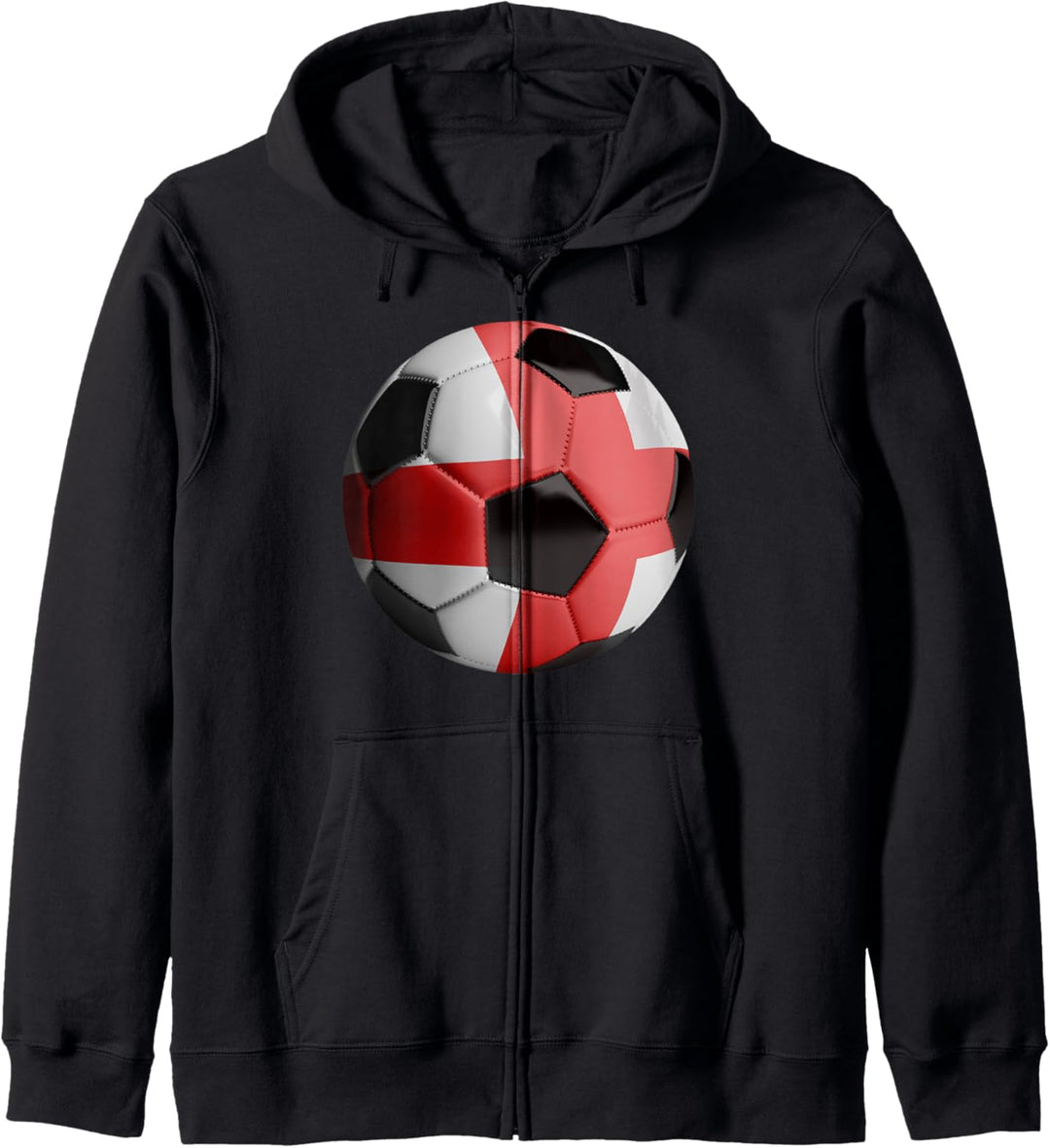 England Flag Fussball Kapuzenjacke