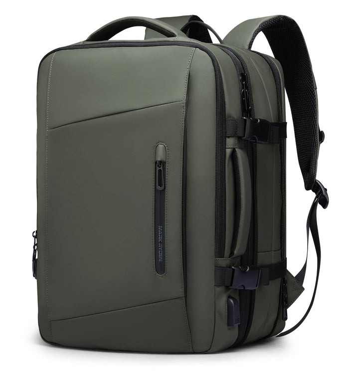 MARK RYDEN Business Rucksack Herren, Erweiterbarer 26L-38L Reiserucksack mit USB, Laptop Rucksack fü