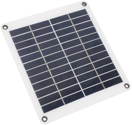 Tragbares Solarladegerät, 10W Ladegerät aus Polykristallines Silikon für 9V bis 12V Batterien für So