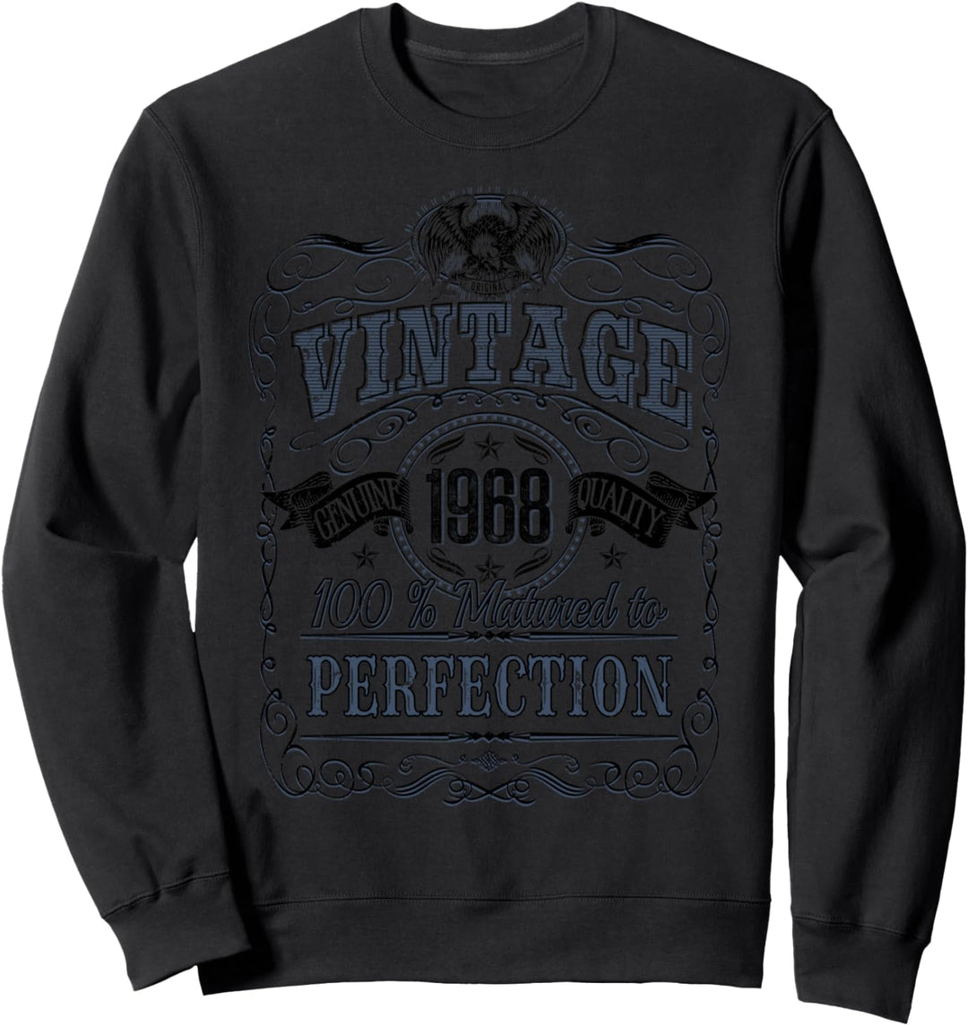 Vintage 1968 Geburtstag Geburtsjahr 1968 Perfektion 1968 Sweatshirt