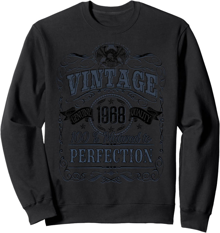 Vintage 1968 Geburtstag Geburtsjahr 1968 Perfektion 1968 Sweatshirt