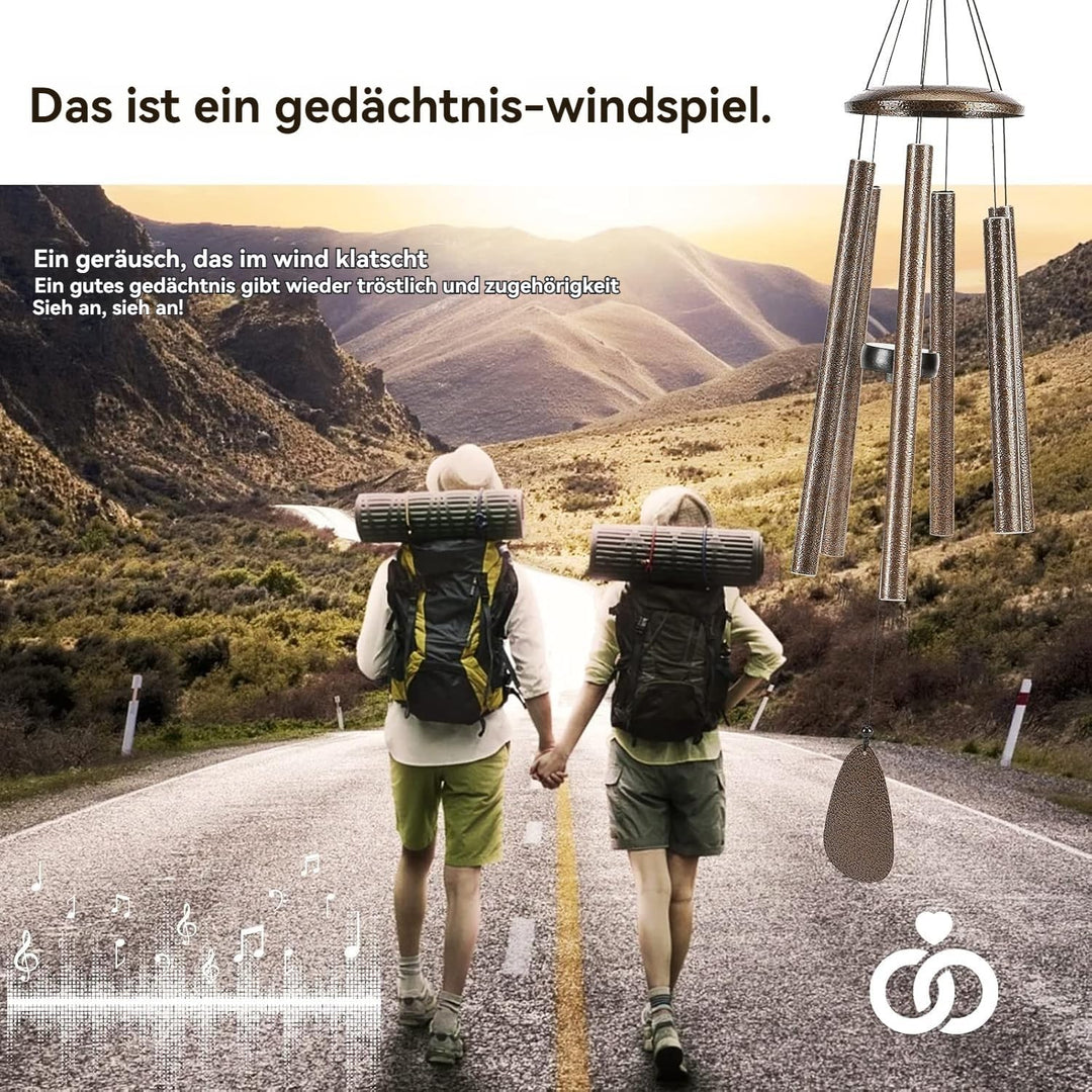 Windspiele FüR DraussEn HäNgend Windspiele - 6 RöHren Chimes FüR Garten, Balkon,Windspiel Garten -Ga