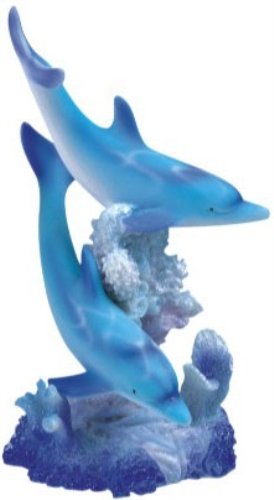 StealStreet SS-G-90065 - Marine-Leben Zwei Delfin Figur Statue Dekoration Kollektion