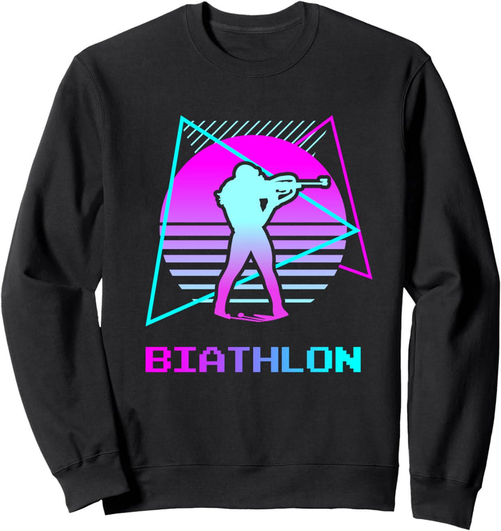 Klassischer Biathlon-Biathlon- Sweatshirt
