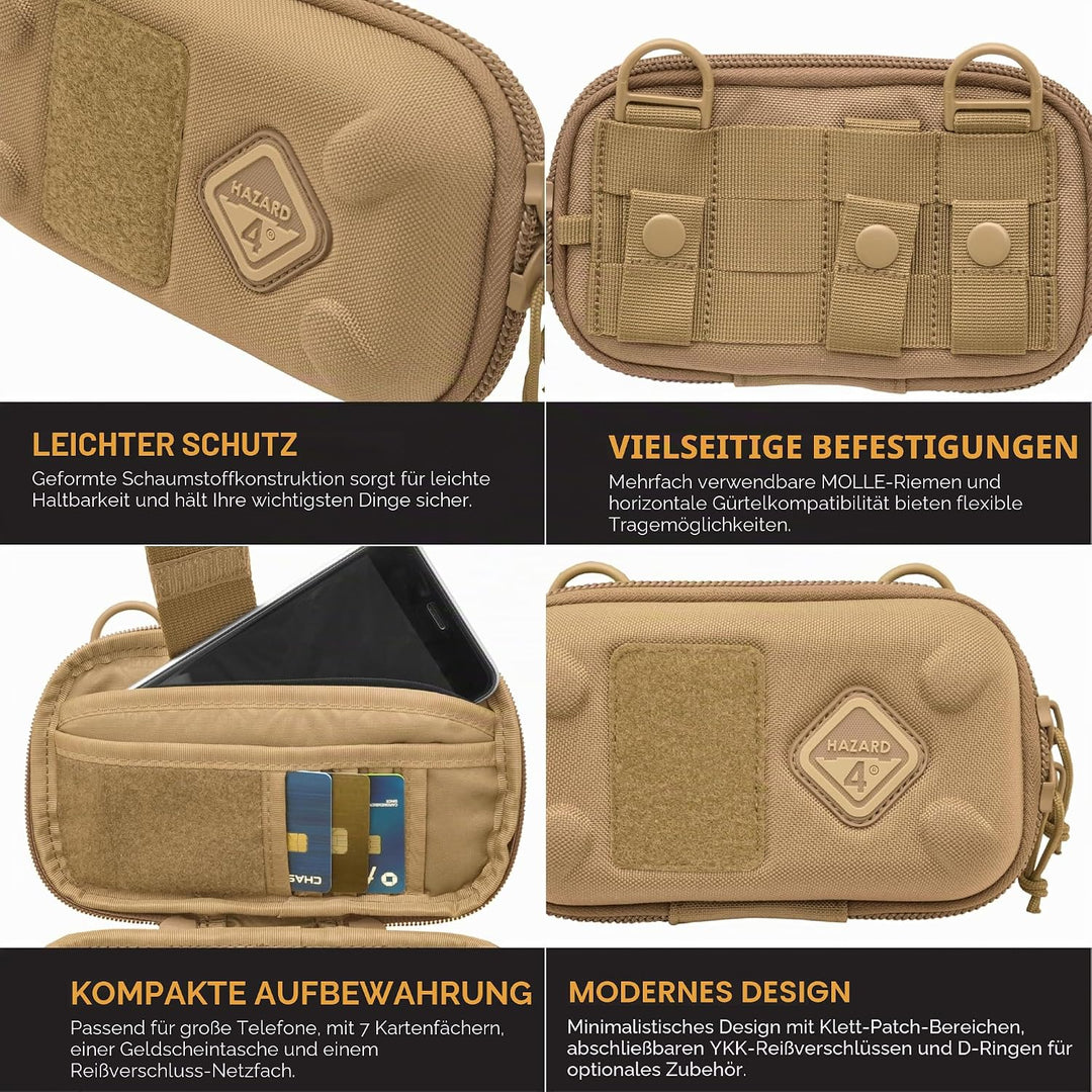 Hazard 4 Hatchling Admin Pouch Coyote Einheitsgrösse, Coyote Einheitsgrösse